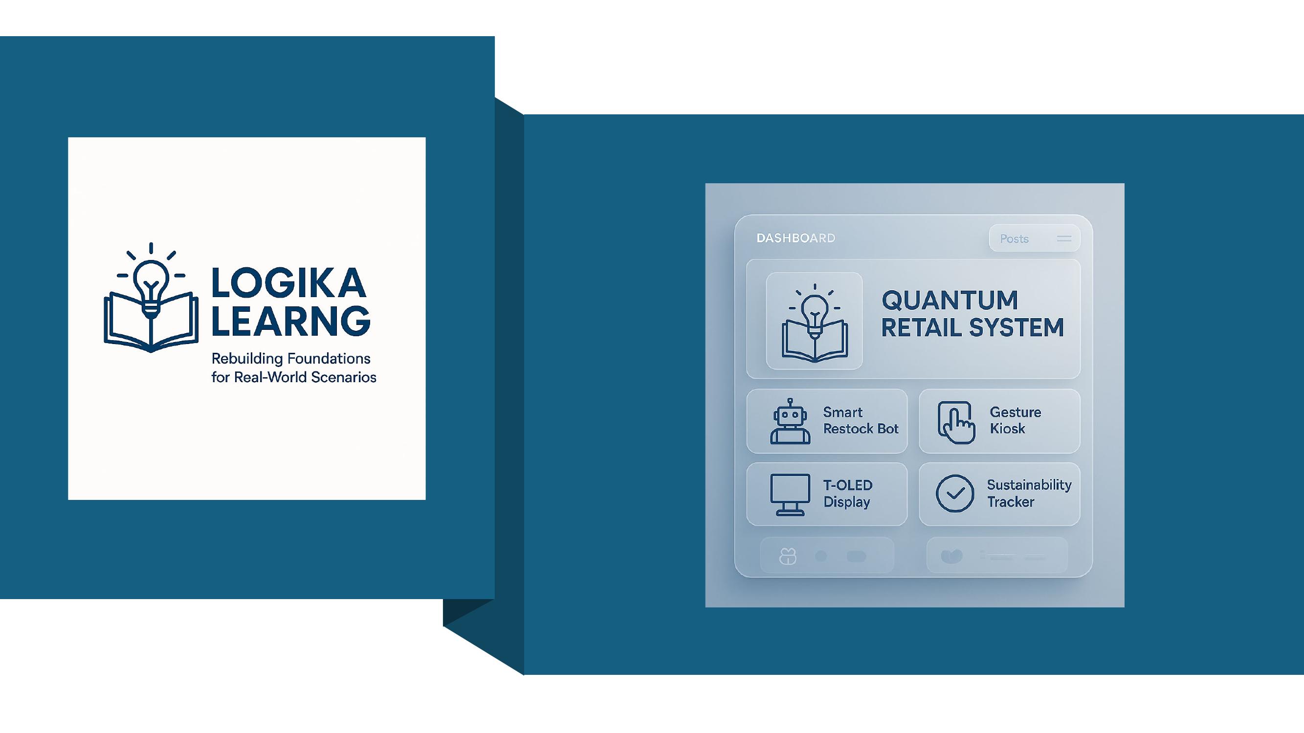 PPT Cover - Logika Learng Quantum Retail System