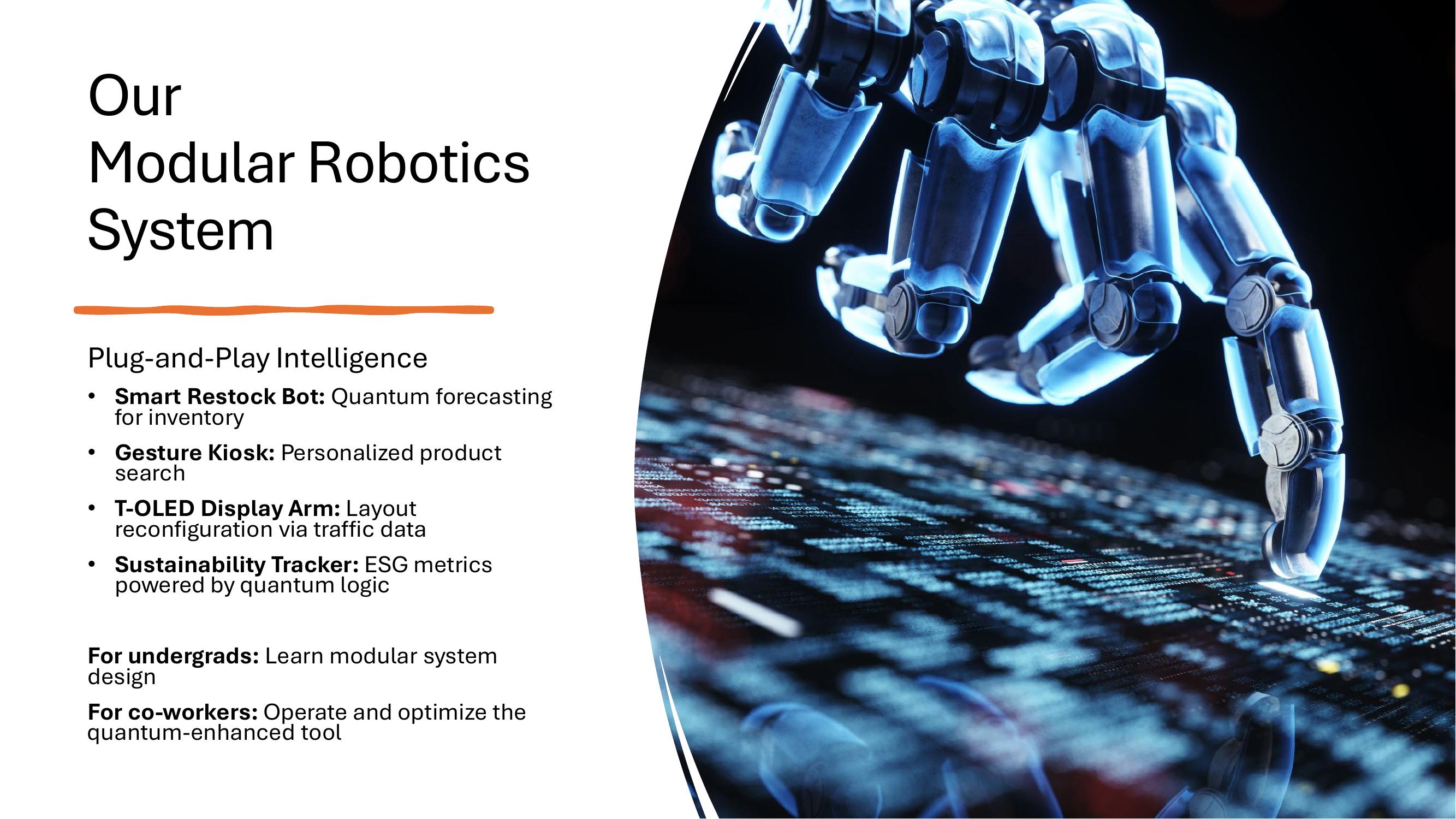 PPT Slide - Modular Robotics System